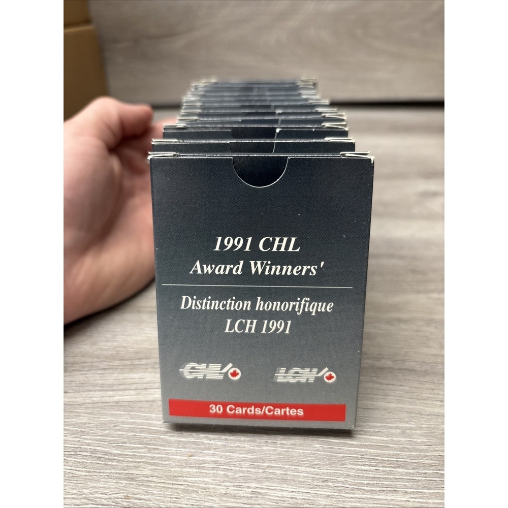 10 RARE CHL Vintage Circa 1991 Award Winners Hockey 30 Card Set ALL NIB